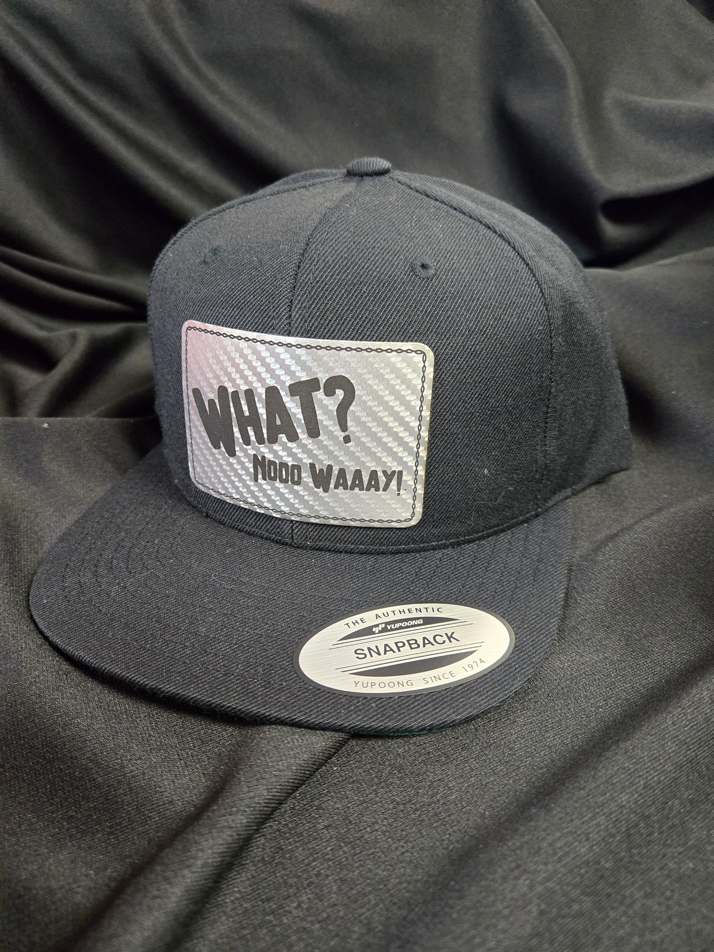 Flat Brim Snap Back What? No Way!