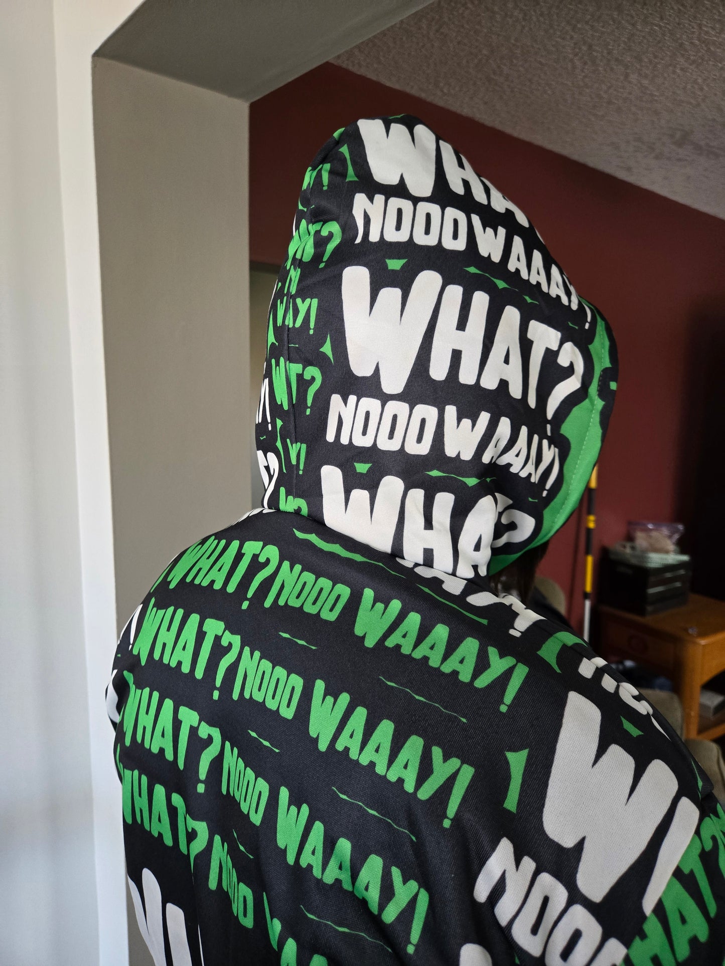 CLEARANCE FINAL SALE Bright AF No Way Hoodie (small fit)
