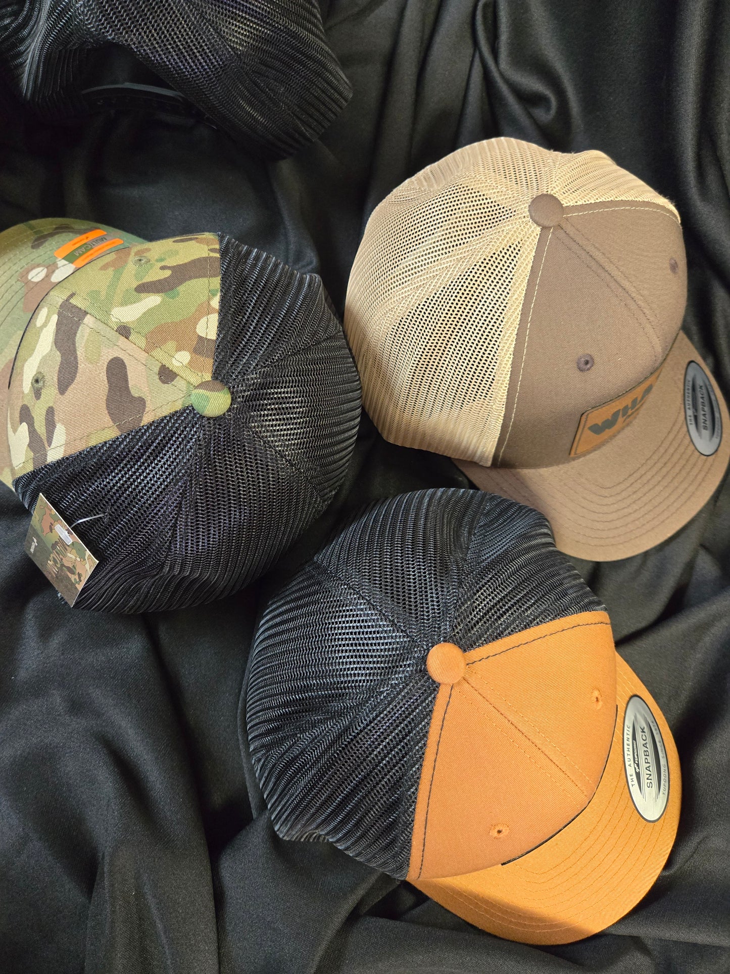 What Nooo Waaay Leather Patch Snap Back