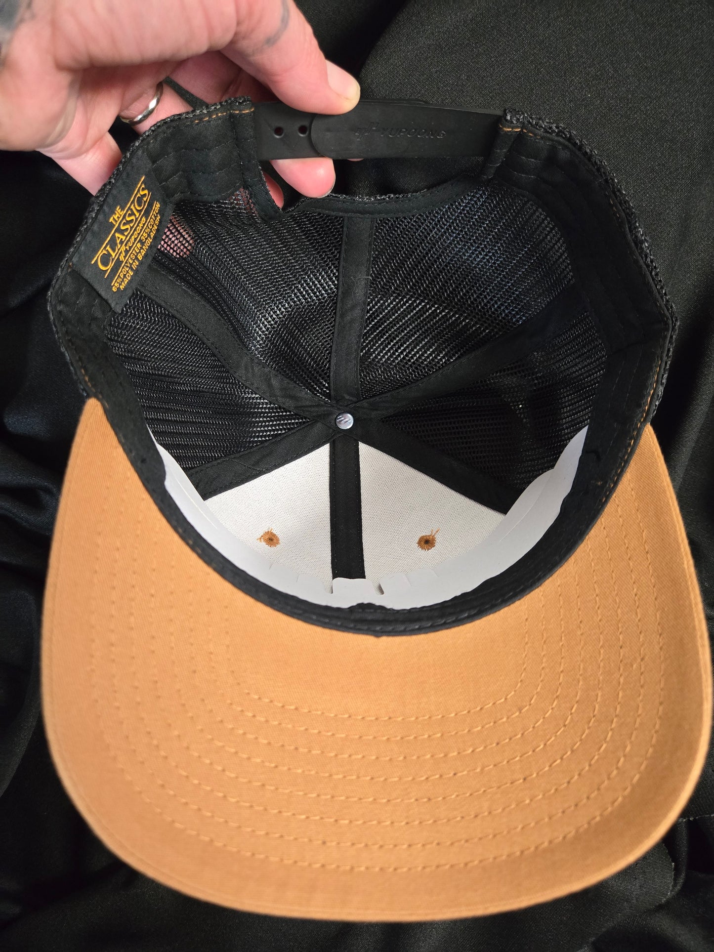 What Nooo Waaay Leather Patch Snap Back