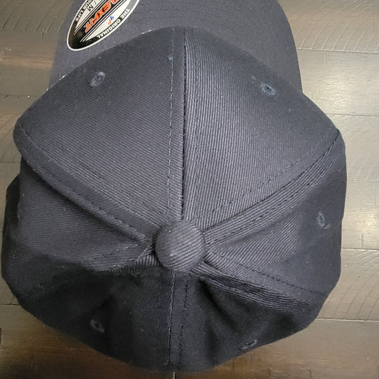 Fu(k Sake Navy Fitted Flexfit Hat