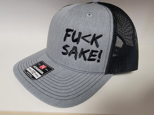 Fu(k Sake Grey Trucker Hat