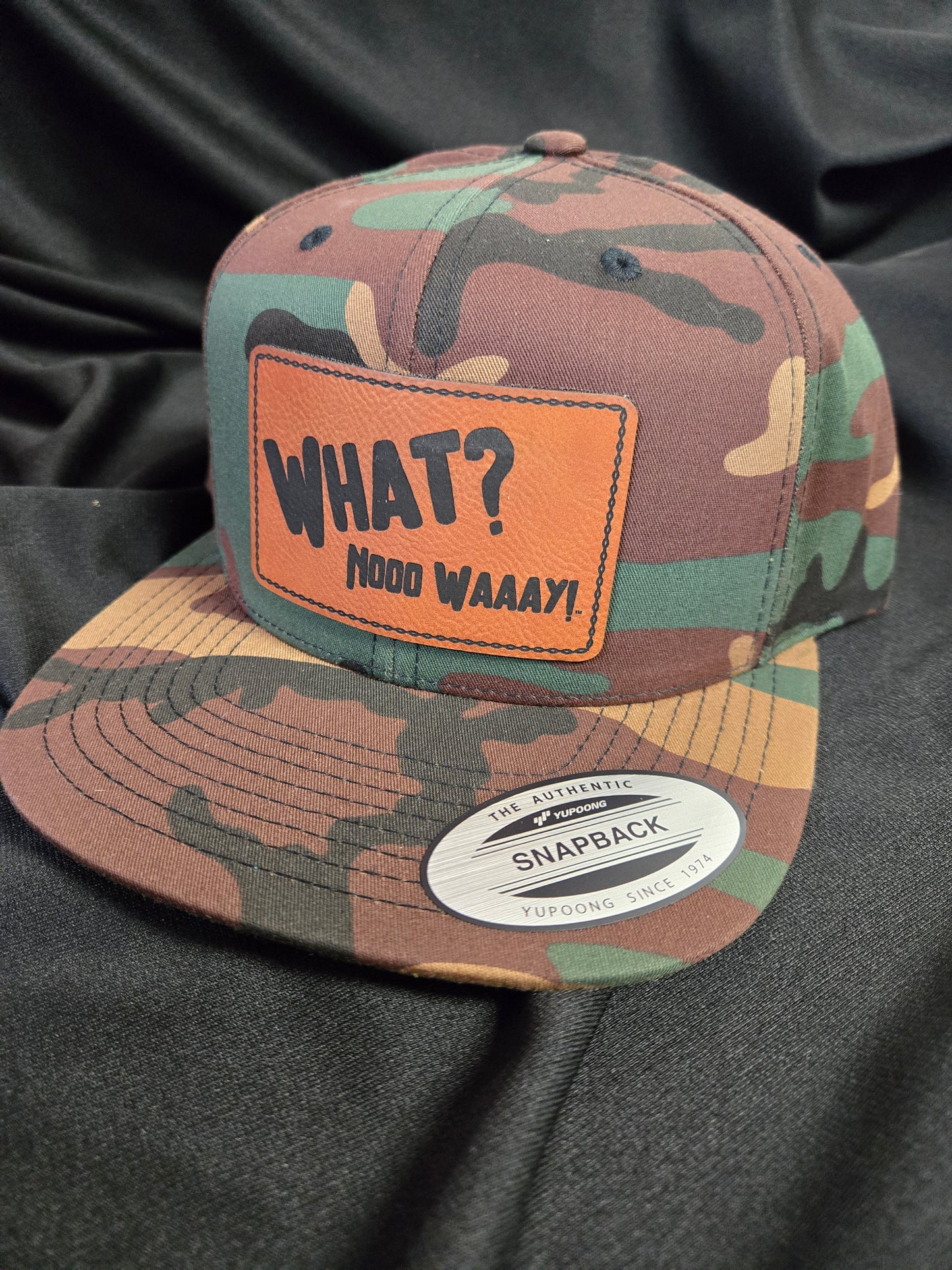 Flat Brim Snap Back What? No Way!