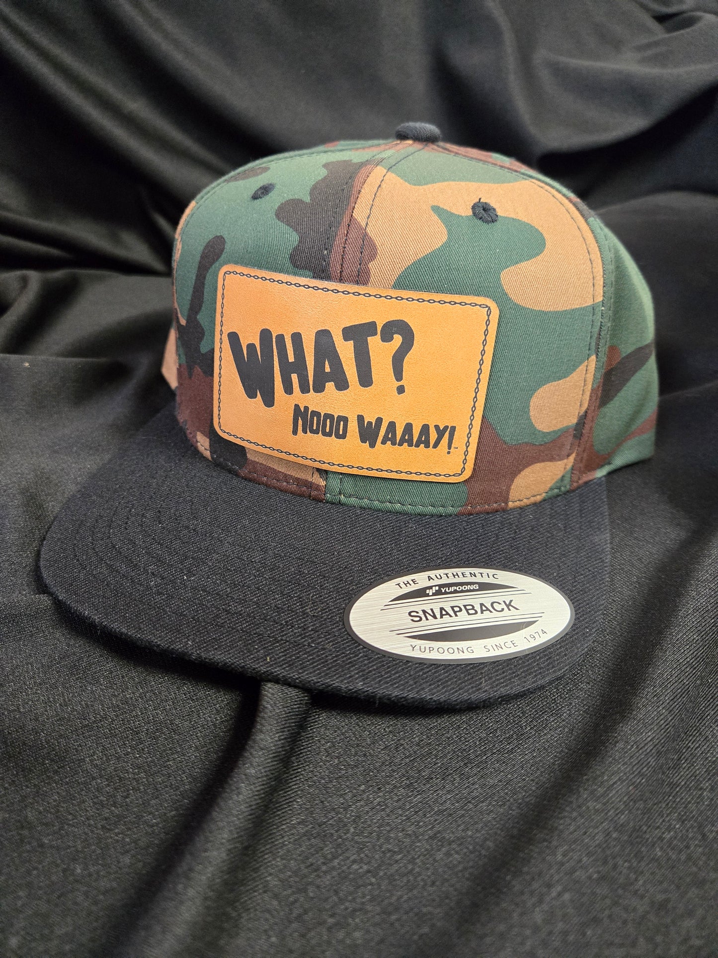Flat Brim Snap Back What? No Way!