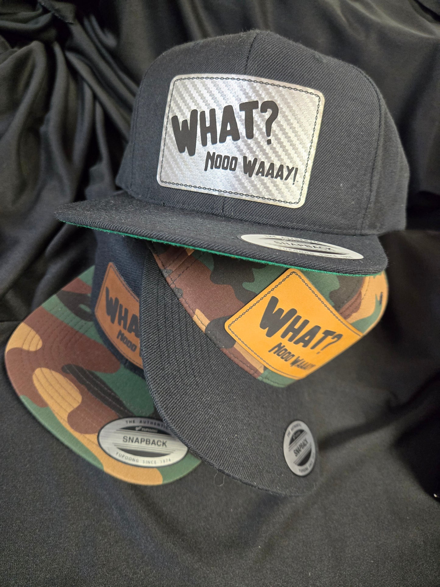 Flat Brim Snap Back What? No Way!