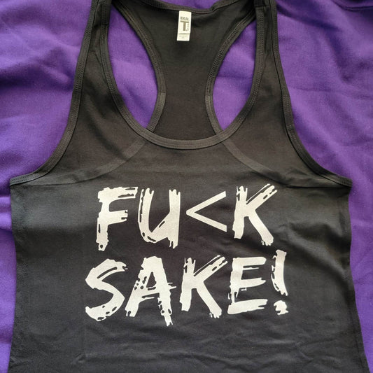 Fu(k Sake Women's Ideal Racerback Black Tank Top