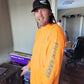 Fu(k Sake Orange Long Sleeve Shirt