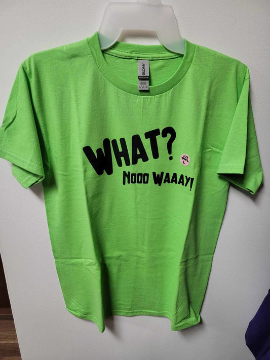 What No Way Youth Green T-Shirt