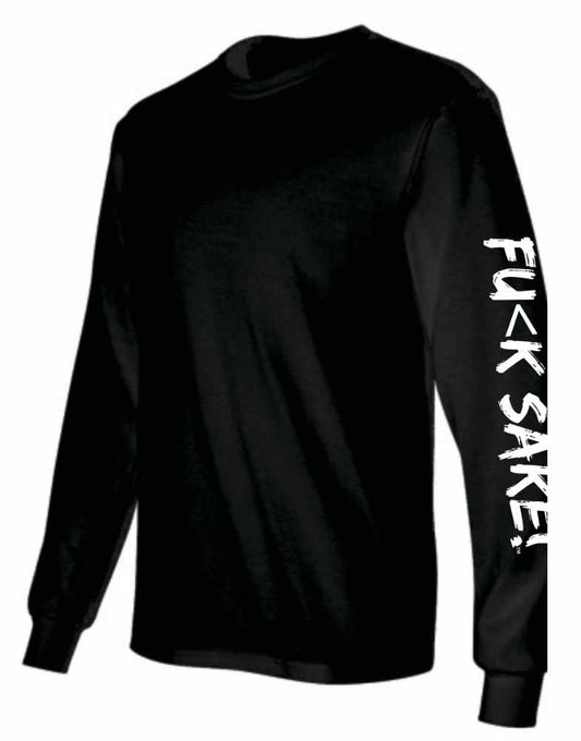 Fu(k Sake Black Long Sleeve Shirt
