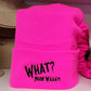 What? Nooo Waaay! Toque