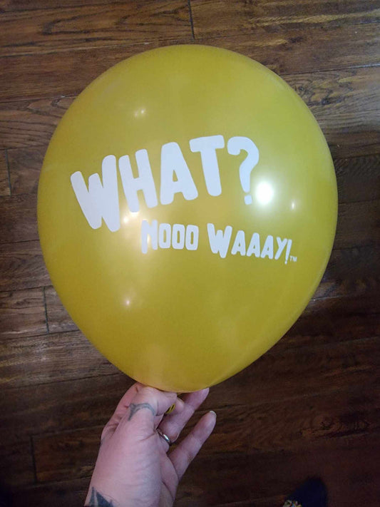 Balloons! What? Nooo Waaay 11" Latex Balloon