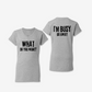 What Do You Want / Go Away Womens T-Shirt