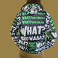 Bright AF No Way Hoodie (small fit)