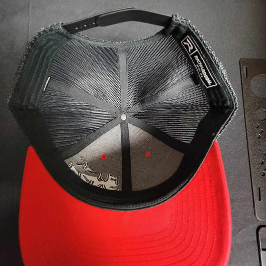 Fu(k Sake Red & Black Snap Back Trucker Hat