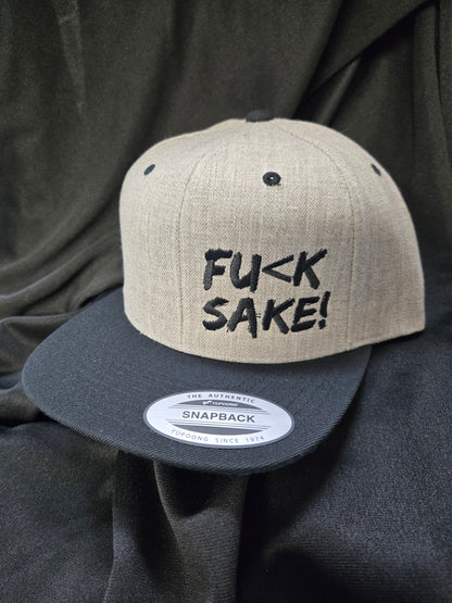 Flat Brim Snap Back Fu(k Sake