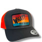 What Nooo Waaay Leather Patch Snap Back