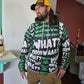 Bright AF No Way Hoodie (small fit)