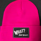 What? Nooo Waaay! Toque