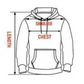 Bright AF No Way Hoodie (small fit)