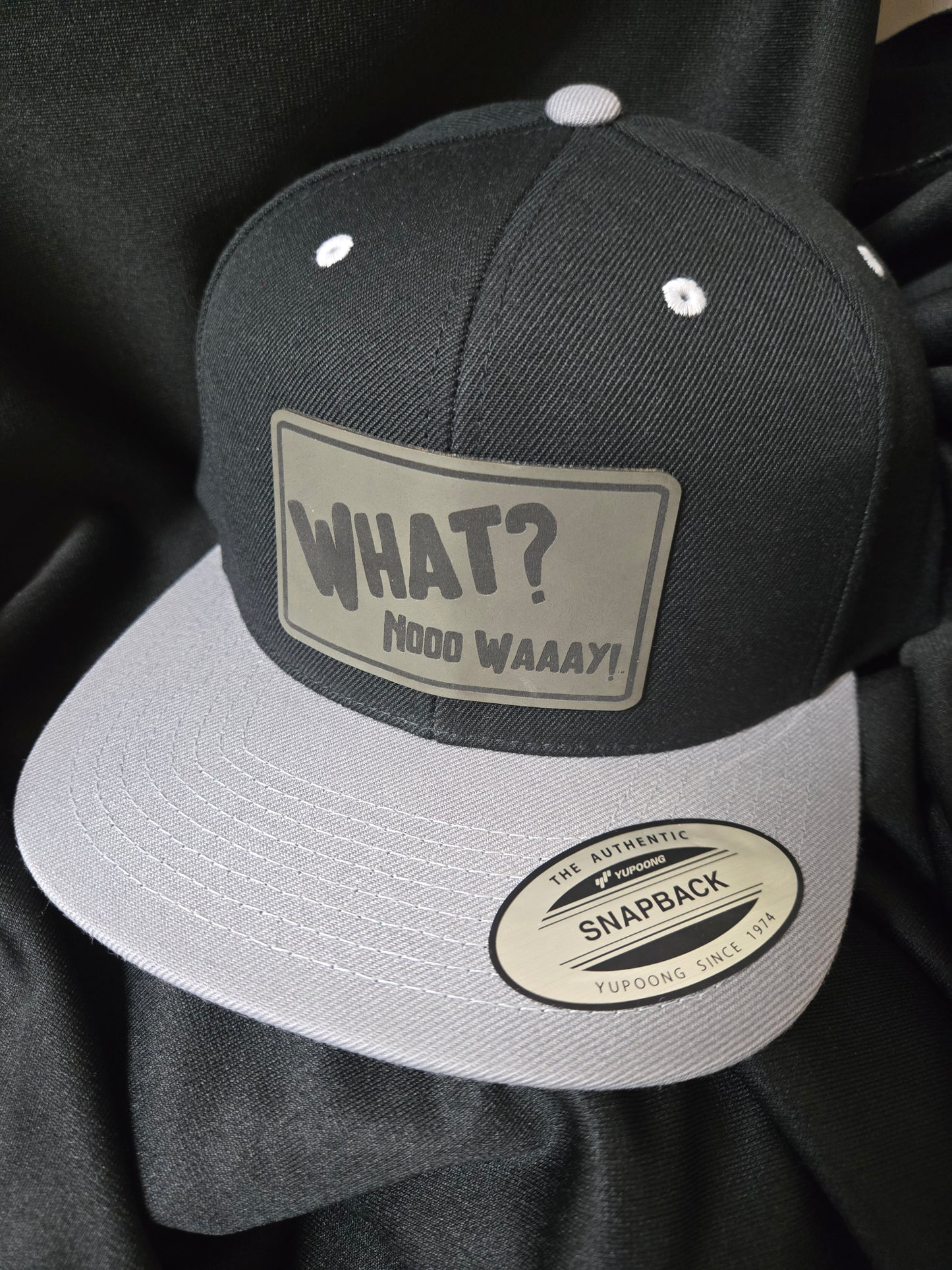 Flat Brim Snap Back What? No Way!