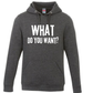 What Do You Want/ Go Away hoodies