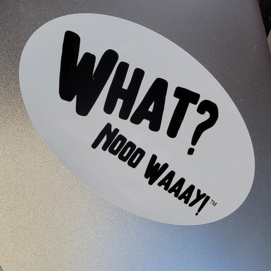 now you know Sticker for Sale by vasa221