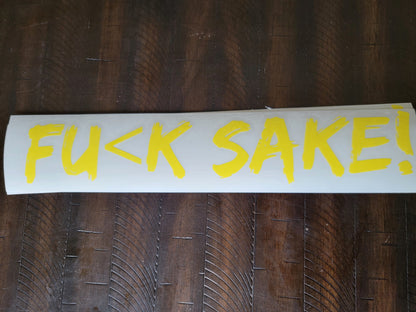 Fu(k Sake Window Decals